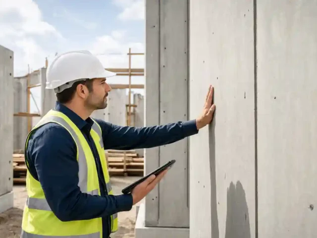 New Construction Home Inspector Guide to Precast Framing