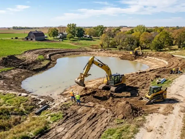 Pond Construction Efficiency for Midwest Builds