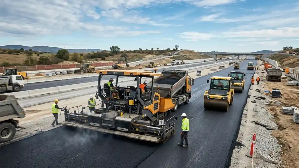 road construction equipment