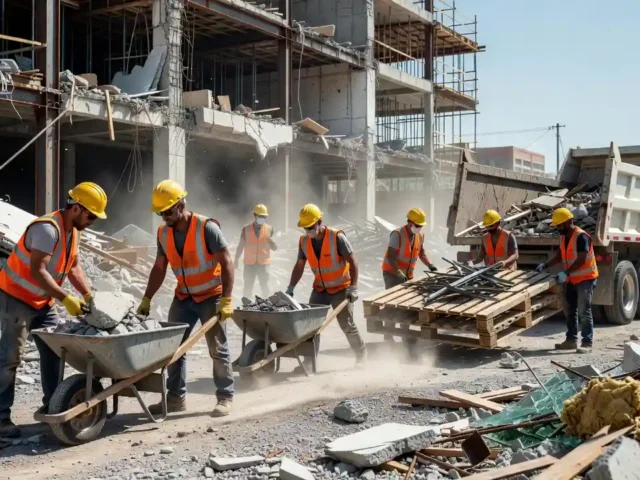 Construction Debris Removal Project Delays Fast