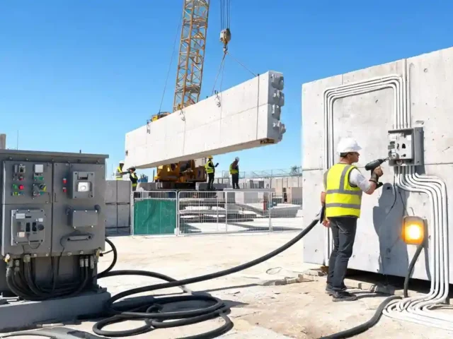 Construction Electrical Products Powering Precast Builds