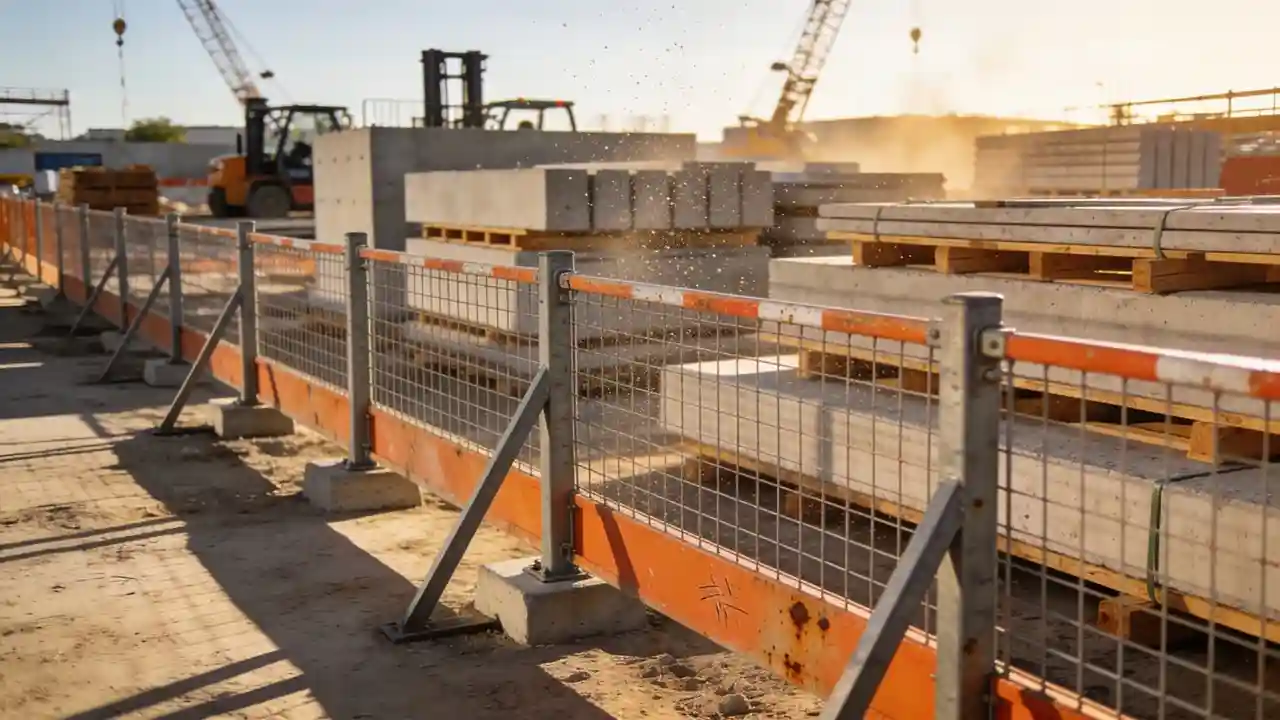 construction site fencing