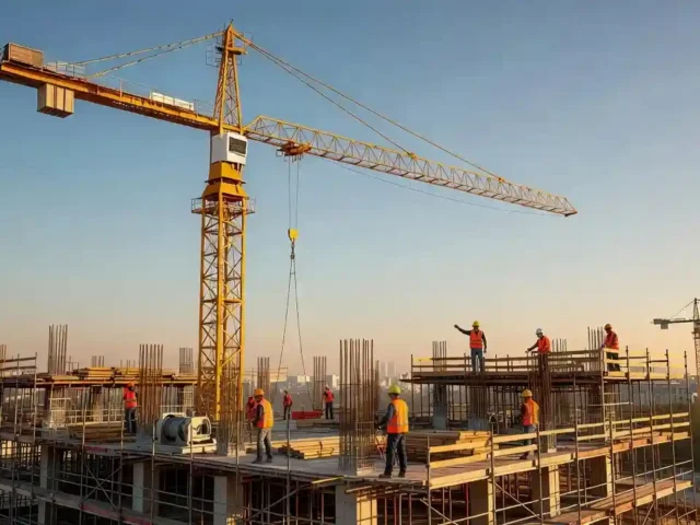 Crane for Building Construction