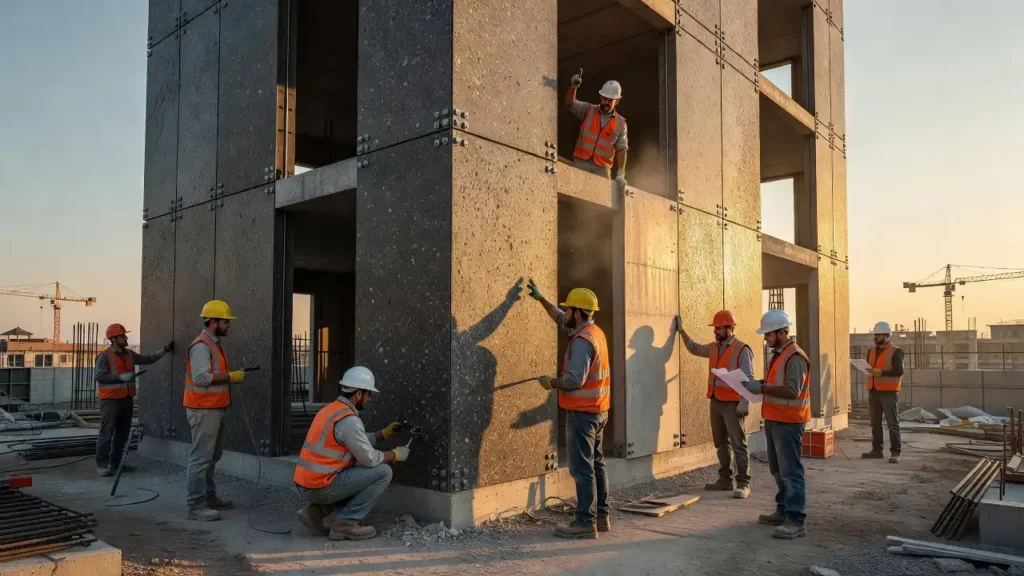 gate precast