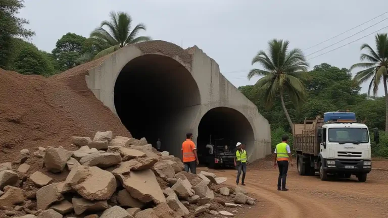 halts construction