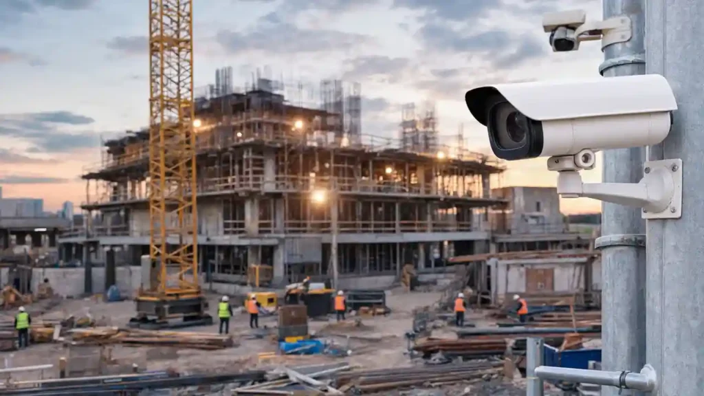 how to secure a construction site​