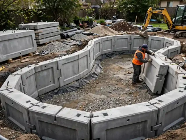 Koi Pond Construction Right With Precast