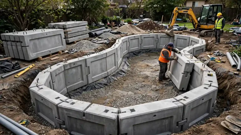 koi pond construction