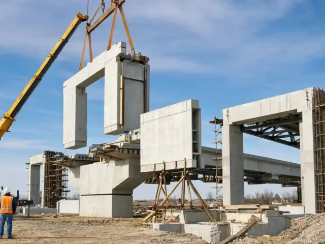 McClure Construction’s Precast Concrete Approach Builds