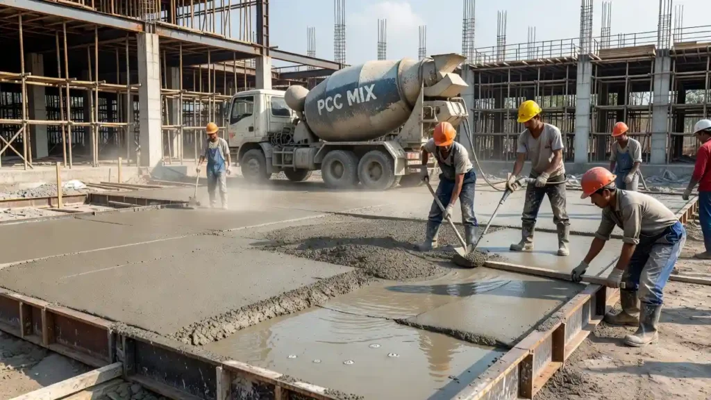 pcc full form in construction