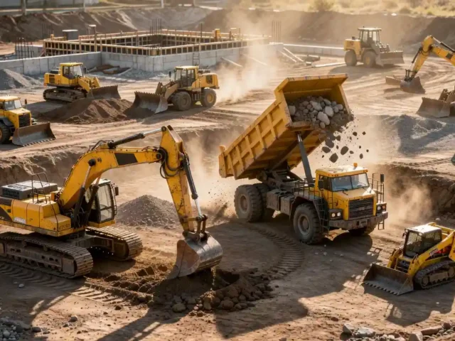 RC Trucks Construction Equipment