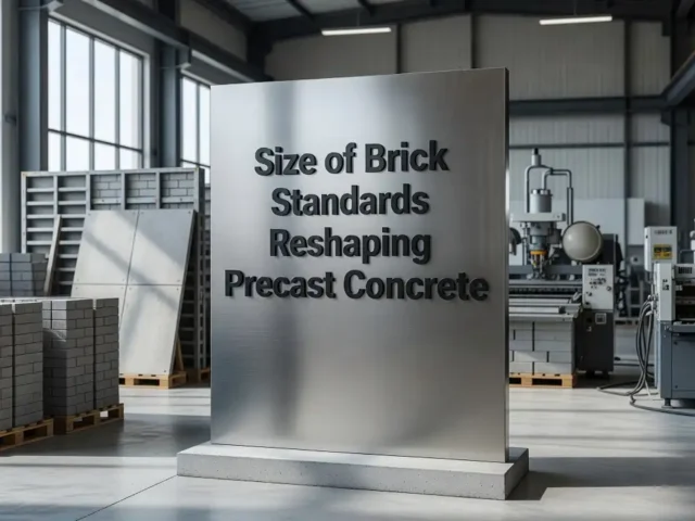 Size of Brick Standards Reshaping Precast Concrete