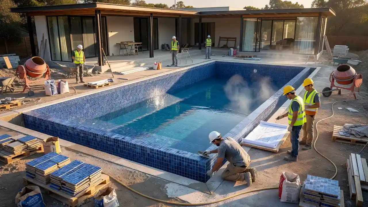 swimming pool construction