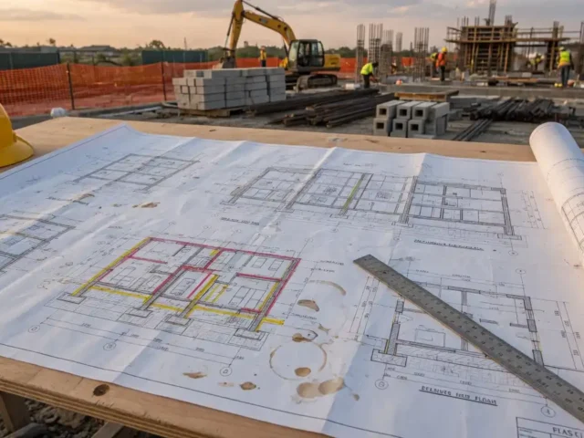 What Is a Construction Site Blueprint?