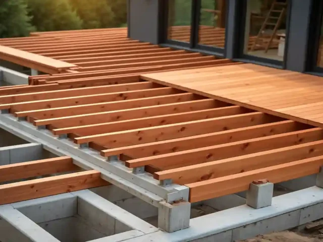 Wood Deck Construction Transformed by Precast Framing