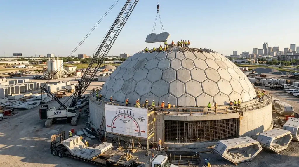 How Midwest Precast Contractor Applies Dome Engineering Principles