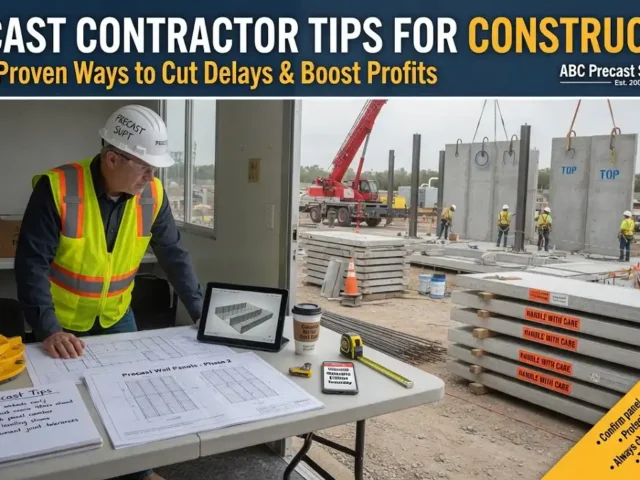 Precast Contractor Tips For construction