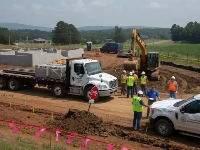 Amazon Louisa County Construction Dispute
