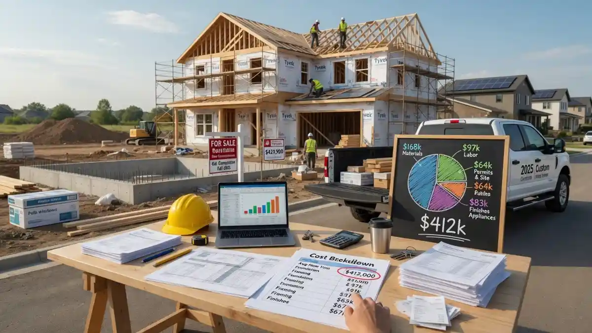 average cost to build a house 2025