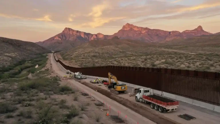border construction big bend texas