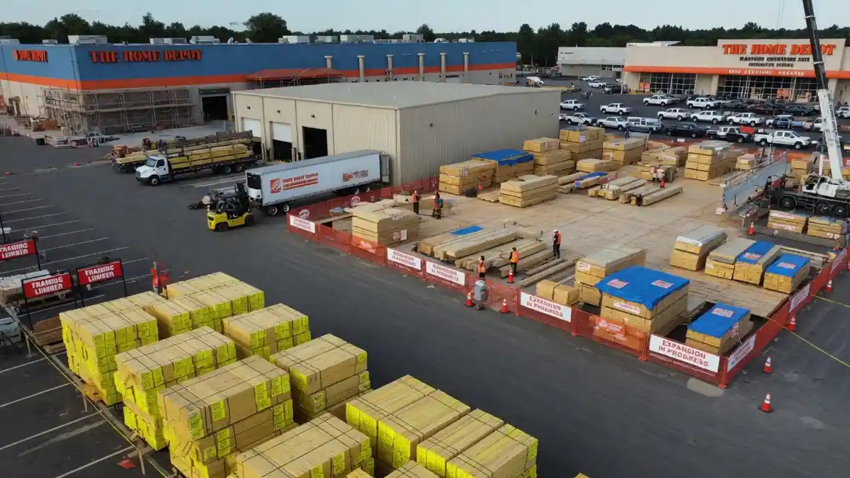 home depot acquisition expansion