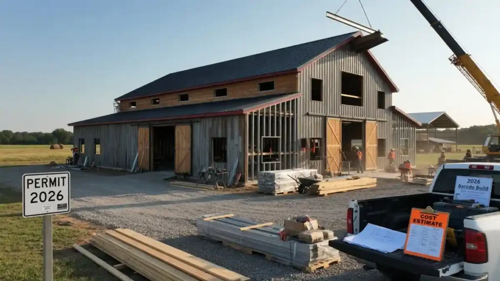 how much does it cost to build a barndominium