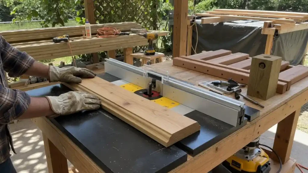 how to use a router table
