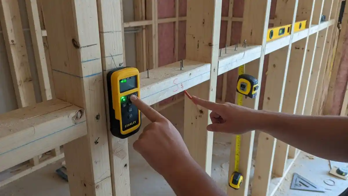 how to use a stud finder