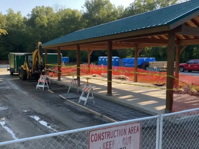 Legal Notice Open Shelter Area Summit Metro Parks Construction