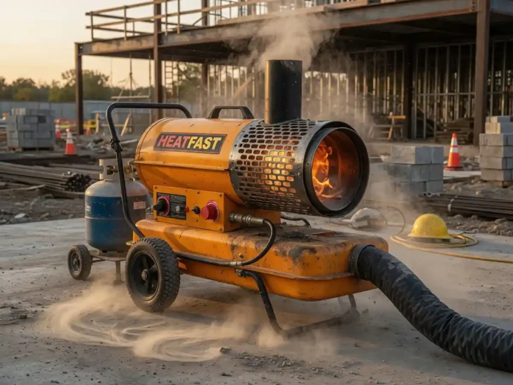Heatfast Portable Construction LP Gas