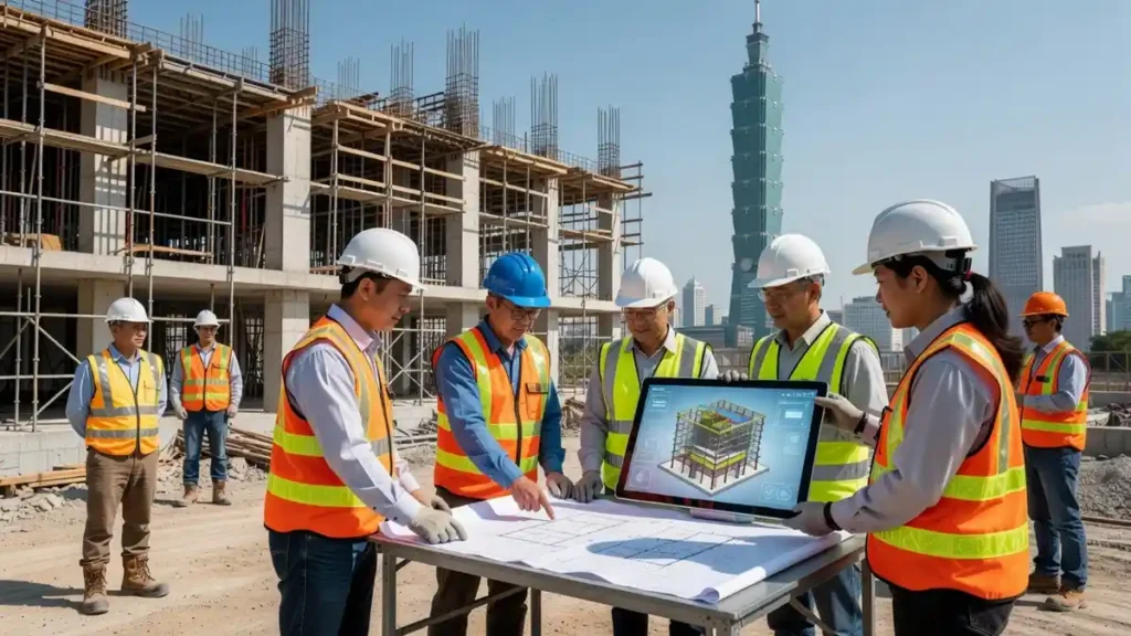 bim building information modeling taiwan construction industry