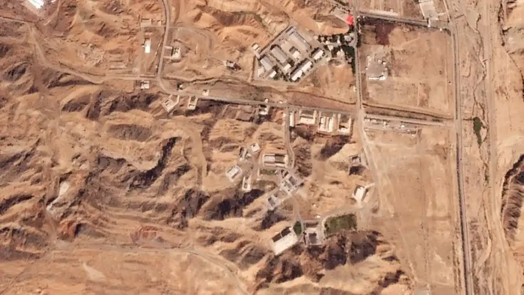 parchin military complex construction