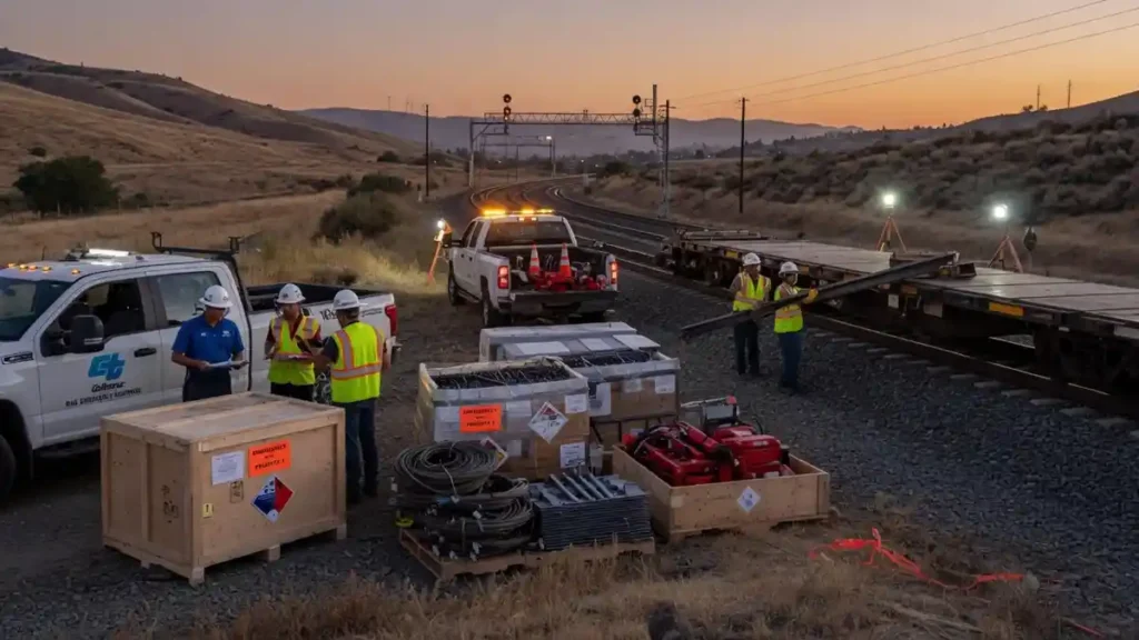 railroad emergency procurement trigger california minutes