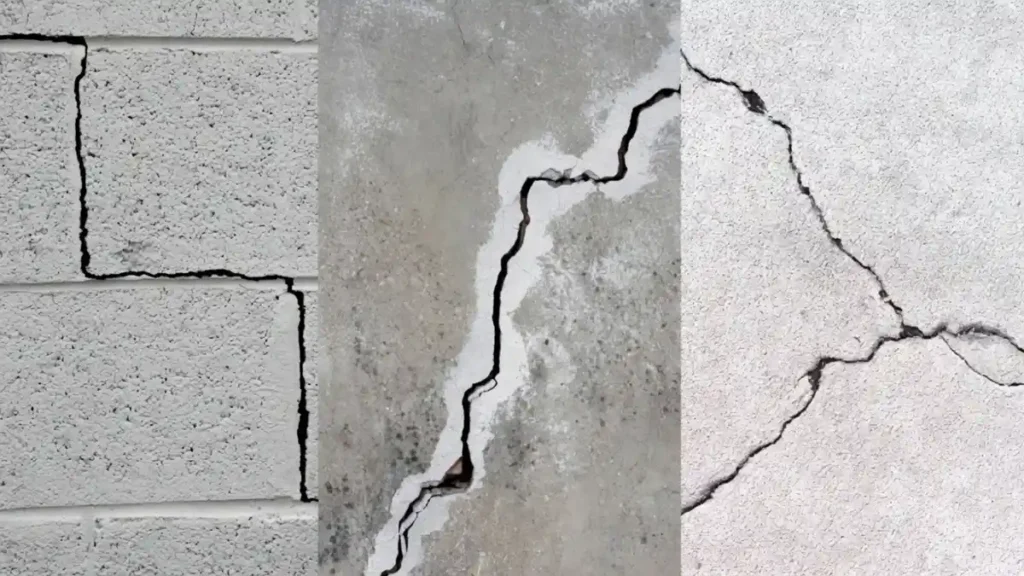 crack in basement wall
