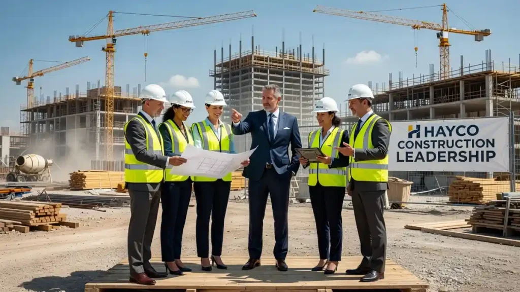 hayco construction leadership team members and job titles