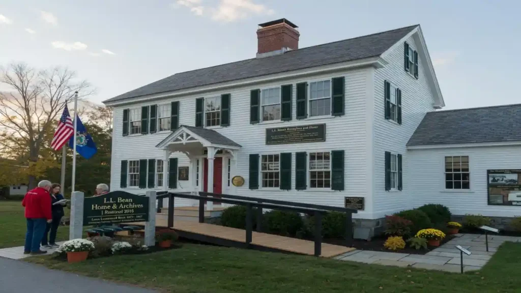 leon l bean home and archives restoration
